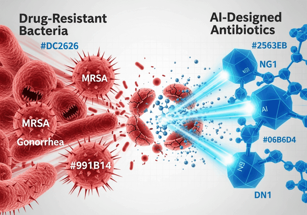 AI Breakthrough: MIT Designs Millions of Antibiotics vs Superbugs - AI Driven Drug Discovery