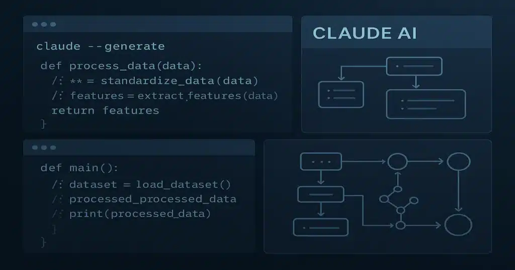 Claude Sonnet 4.5 AI coding interface with multi-window development environment