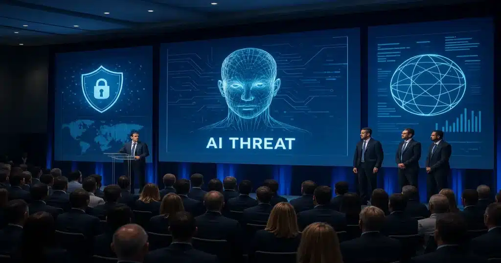 AI cybersecurity conference 2025 showing global cyber defense strategies and threat intelligence analysis