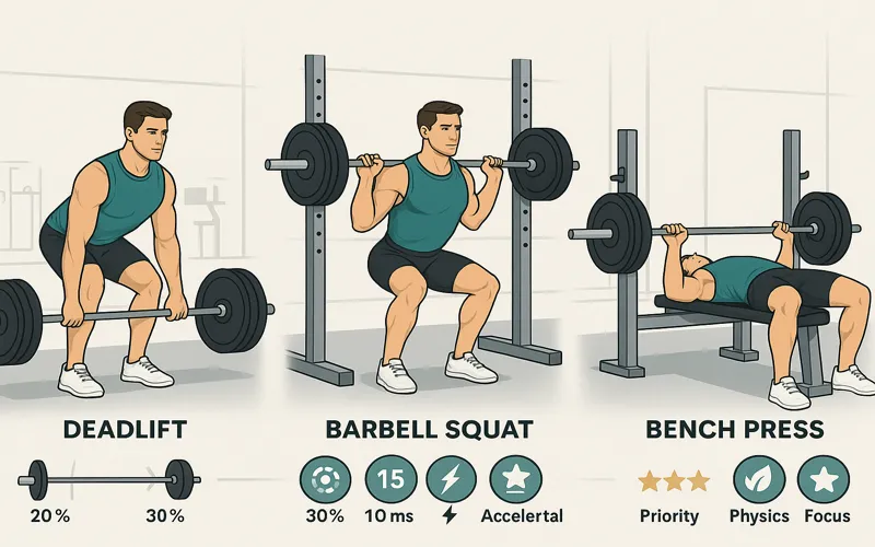 Modern fitness technology ecosystem with smartwatch, apps, and tracking devices for 2025