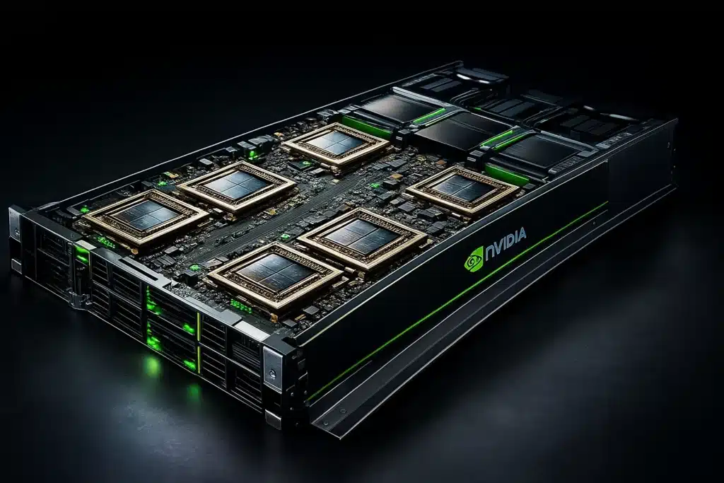  Nvidia GB200 and GB300 enterprise GPU server architecture powering OpenAI's AI infrastructure through AWS partnership