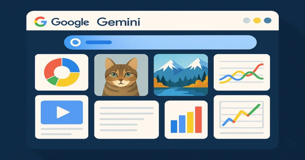 Gemini 2.5 Pro enterprise interface demonstrating multimodal AI capabilities